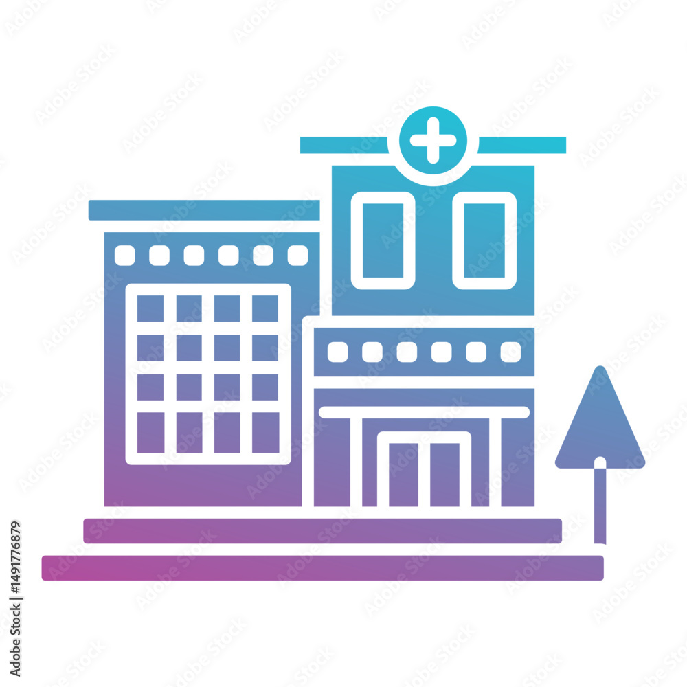 Hospital icon Hospital icon