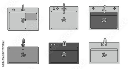 Various Kitchen Sink Designs and Styles