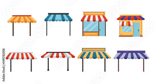 Assortment of Market Stall Canopies