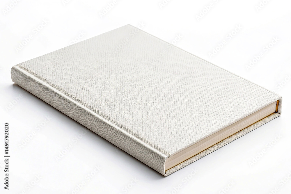 Fototapeta premium Square White Book or Box Mockup for Design Presentation