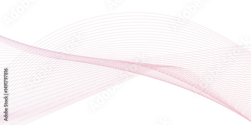 Abstract wave blend stripes lines white background. Vector curve line pattern mesh. Technology lines flow and motion energy blend.	
