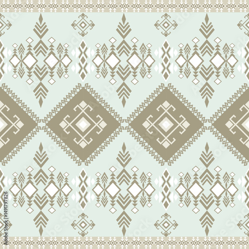 Geometric pattern design, white isolate background