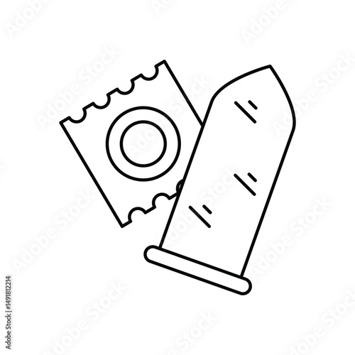 Condom Vector icon