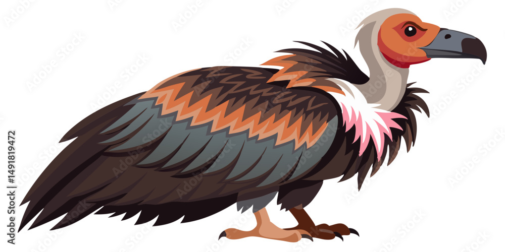 Obraz premium red billed hornbill