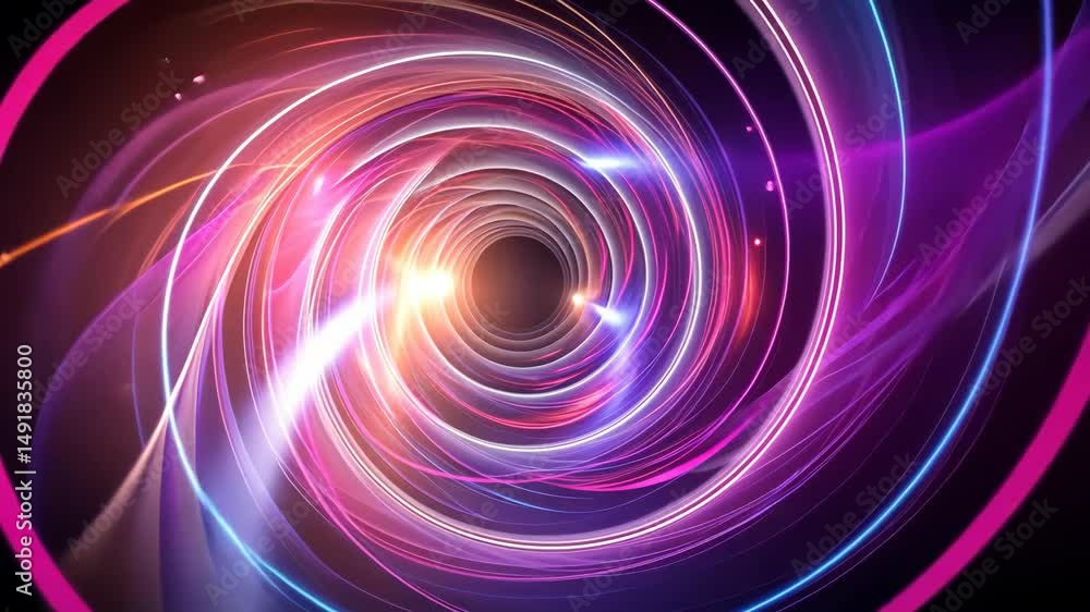 Hypnotic Swirls of Light A Captivating Visual Journey Through a Neon Vortex Hypnotic Swirls of Light A Captivating Visual Journey Through a Neon Vortex