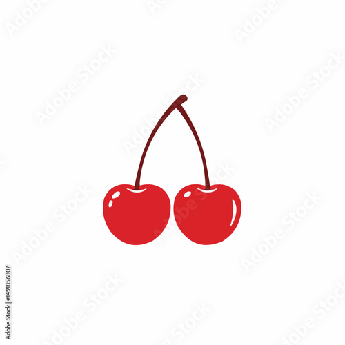 Abstract dark reddish-brown lines converge, hinting at a peak on a white background