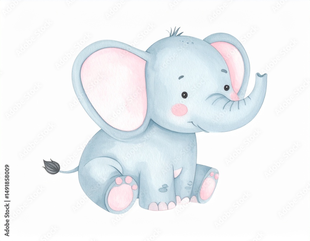 Naklejka premium ゾウ