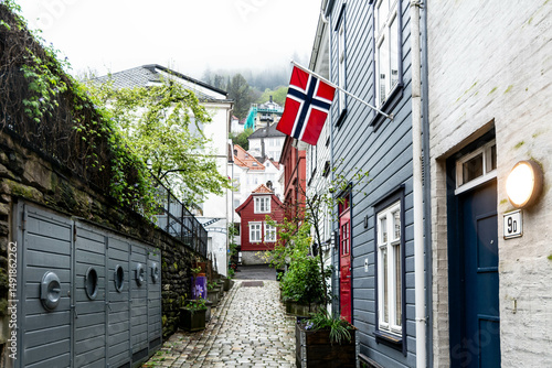 rue de Bergen en norvège