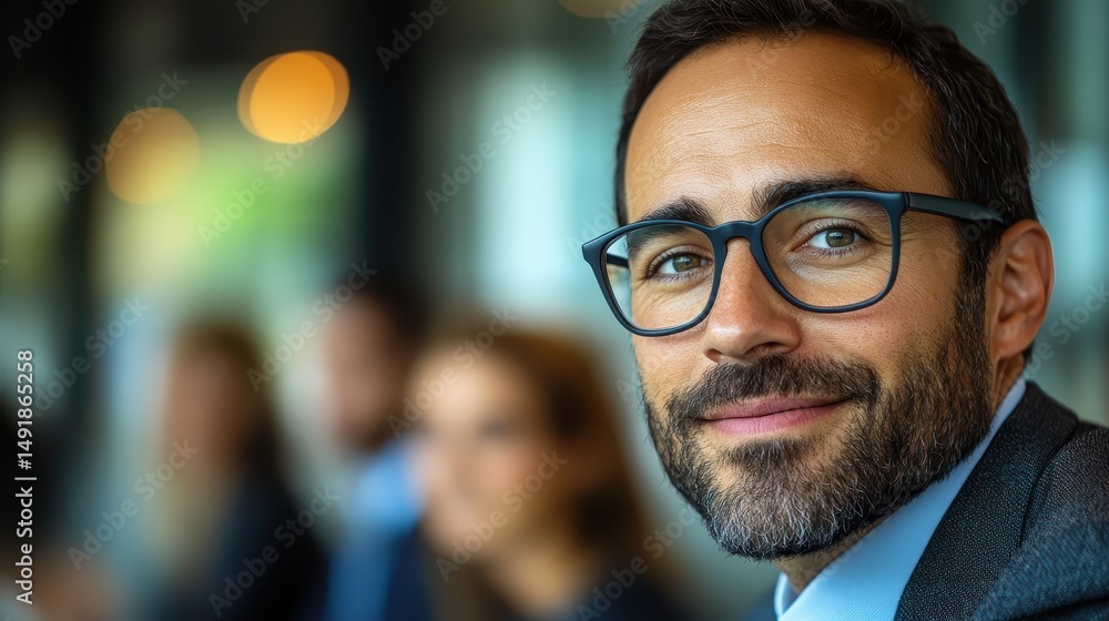 business leadership close up, leading in a time of transformation, dynamic, multilayer, corporate leader addressing a diverse team business leadership close up, leading in a time of transformation, dynamic, multilayer, corporate leader addressing a diverse team