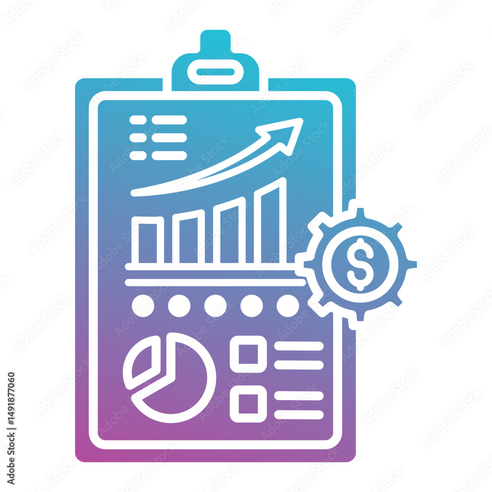 Obraz premium project management icon