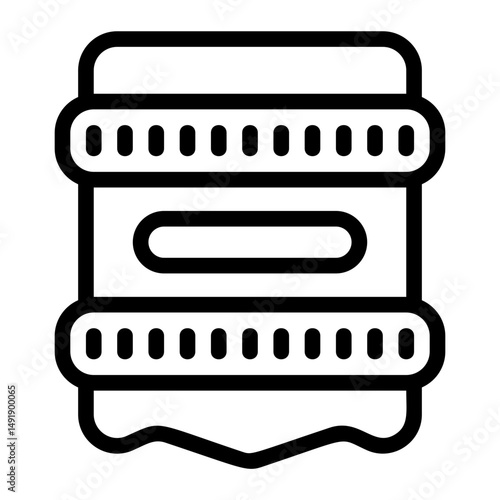 Lens Hood Line Icon