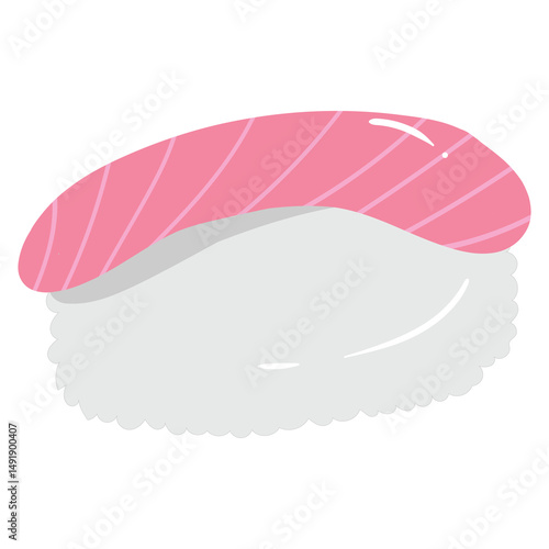 sushi digital illustration