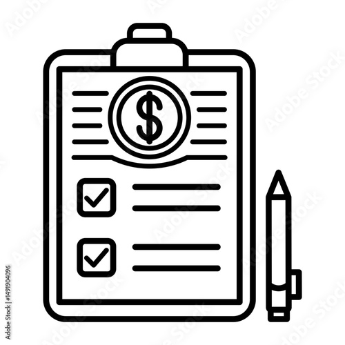 financial planning icon