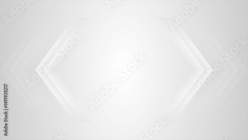 Grey white minimal arrows abstract technology background