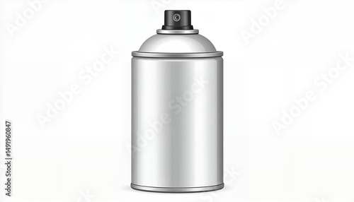 Spray Can Isolated on White Background