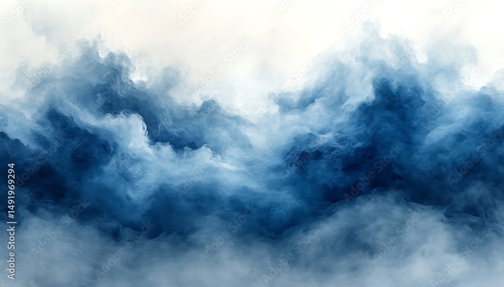 Obraz premium Abstract swirling cloudscape