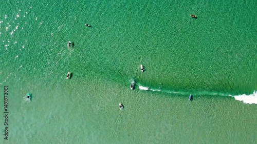 Surfeurs en Bretagne