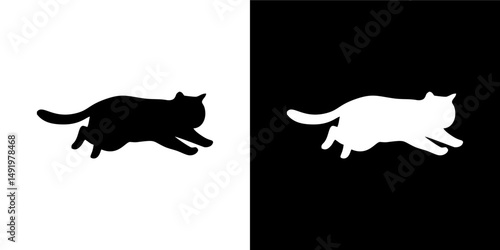 Elegant Feline Pose Variation 7