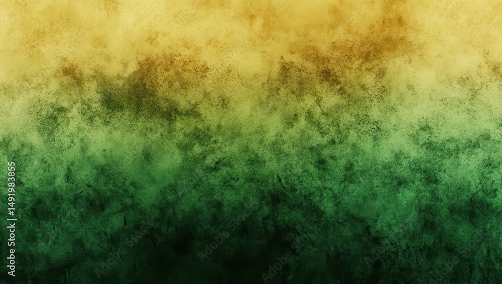 Obraz premium Abstract textured background, muted gold and dark green