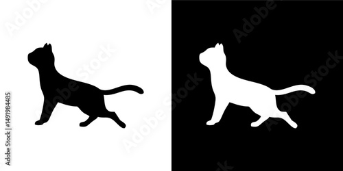 Side View of a Cat Variation 