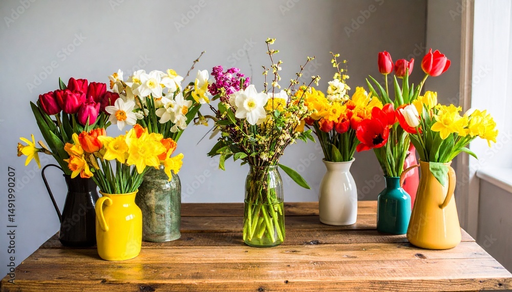 Fototapeta premium tulips in a vase