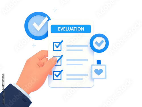 Wallpaper Mural Checklist with tick marks and evaluation symbols representing assessment and progress tracking, featuring clean design and clear iconography for productivity, PNG file  Torontodigital.ca