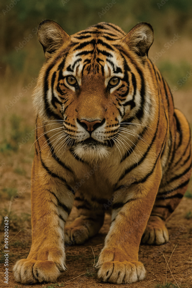 Obraz premium tiger in the wild