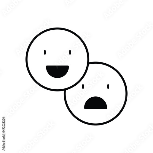 Behaviour Icon vector stock illustration