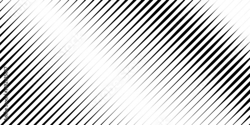 Slash line. Border with diagonal lines. Angle of tilt stripes. Black pattern of footer isolated vector on white background.