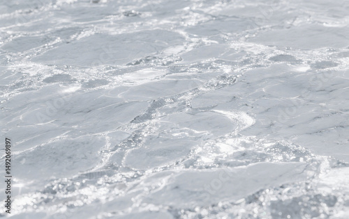 Luxurious Silver Marble Stone Texture Pattern