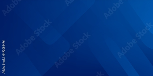 Abstract blue background with glowing geometric lines. Modern blue gradient square shape design. Futuristic technology concept. Suit for brochure, corporate, website, poster, banner, cover modern