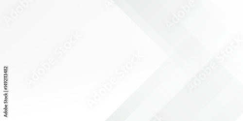 Abstract gray and white background. Geometric background with diagonal stripes design. Vector illustration