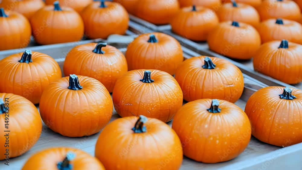 Pumpkins for sale at a busy autumn market stall. Autumn market stand with pumpkins and baked goods, autumn break vibes Pumpkins for sale at a busy autumn market stall. Autumn market stand with pumpkins and baked goods, autumn break vibes