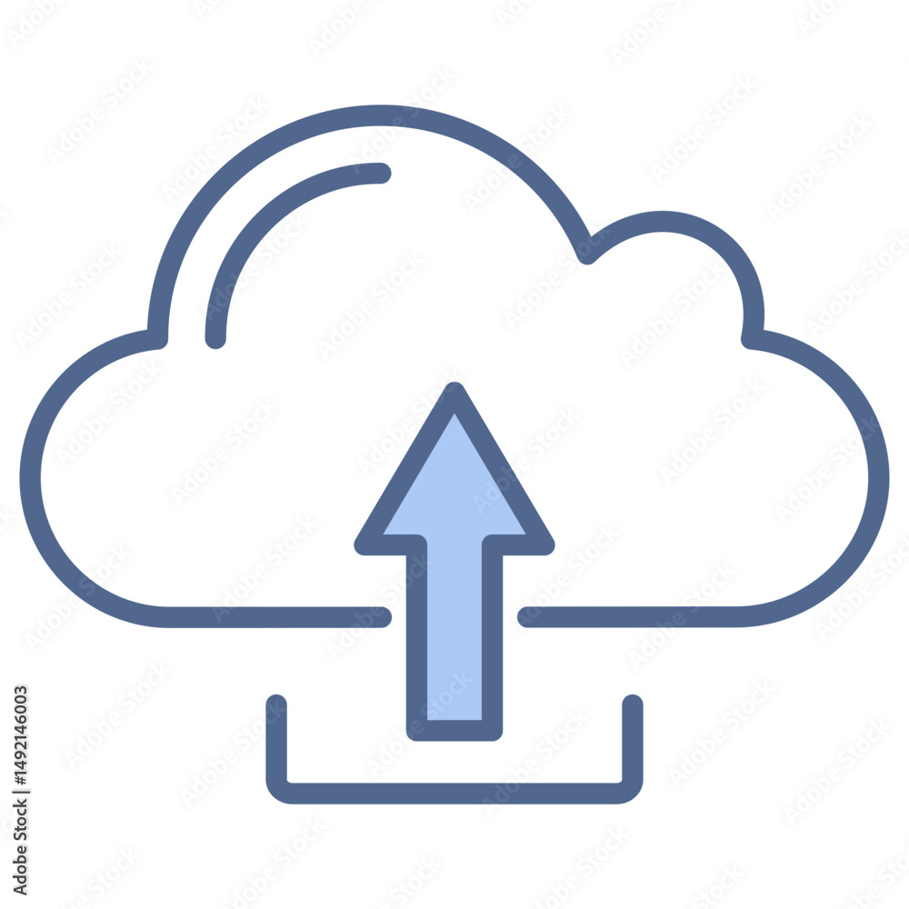 Upload Blue Icon Upload Blue Icon