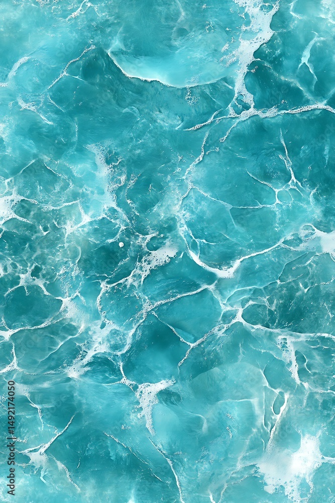 Obraz premium blue water background
