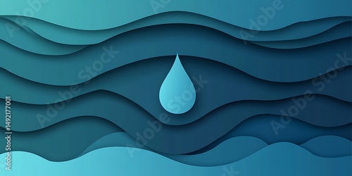 vector illustration of a wave
