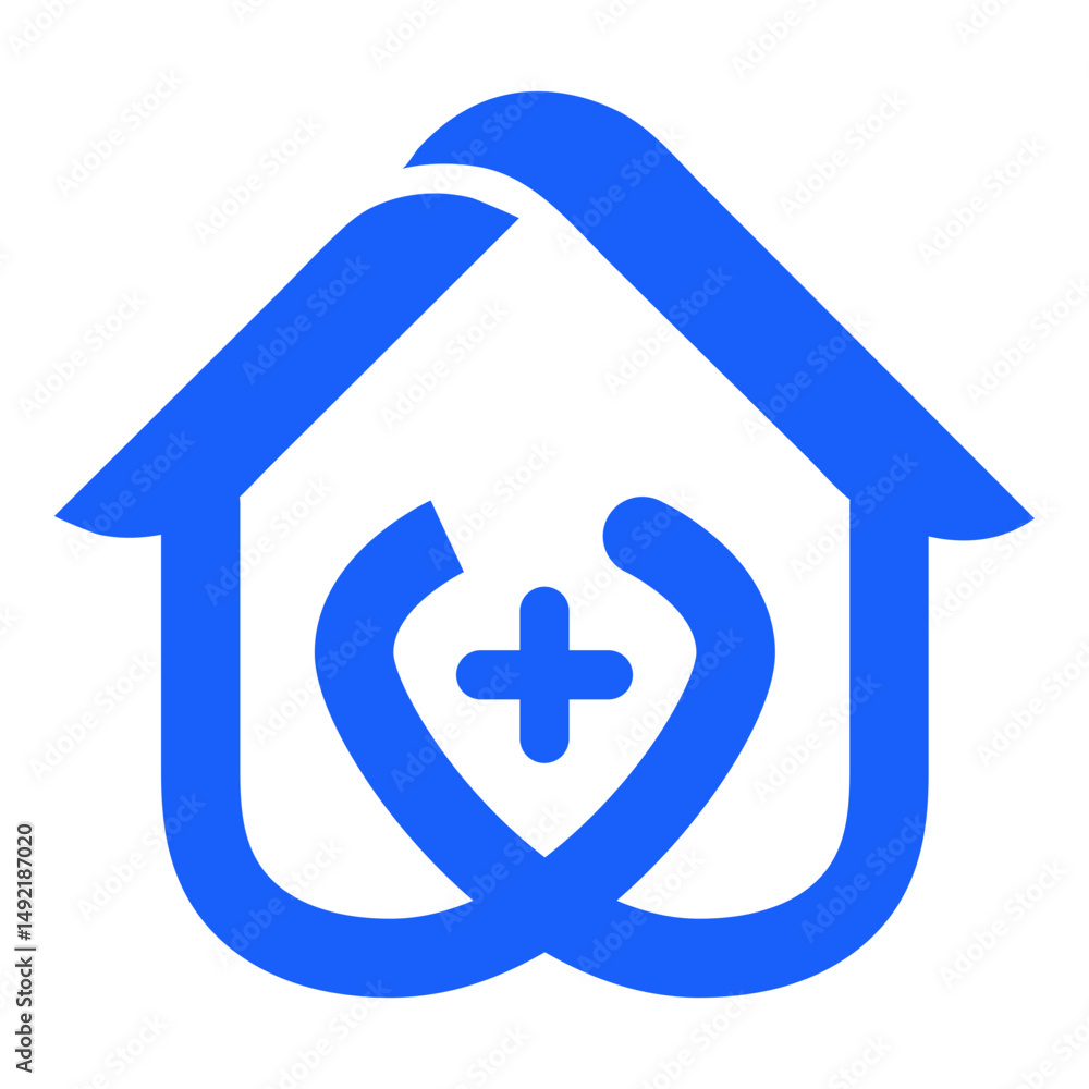 Fototapeta premium Home Care Logo