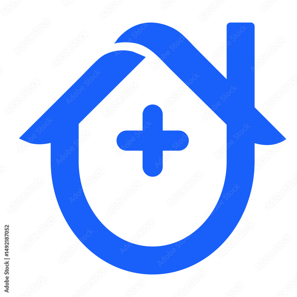 Fototapeta premium Home Care Logo