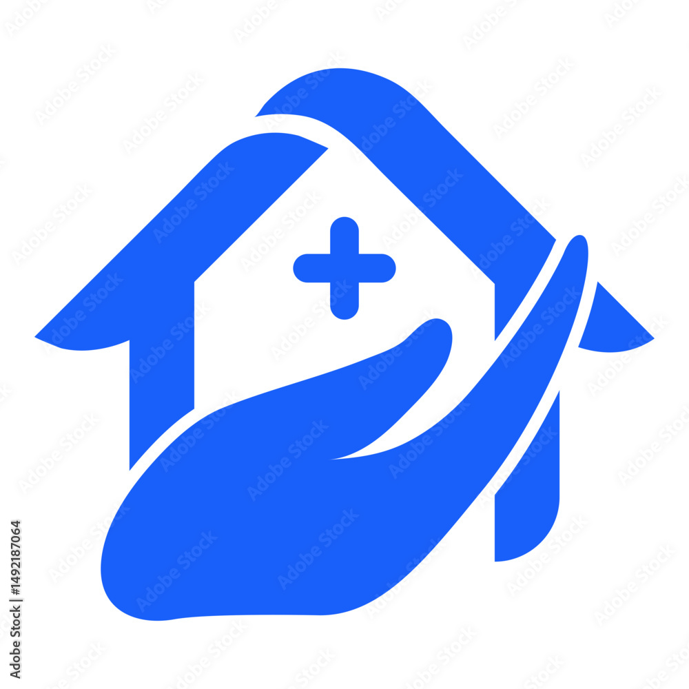 Fototapeta premium Home Care Logo