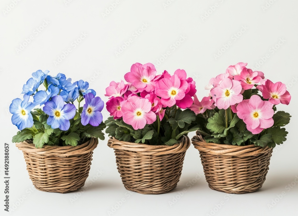 Primrose Flower Potted Arrangement Primrose Flower Potted Arrangement