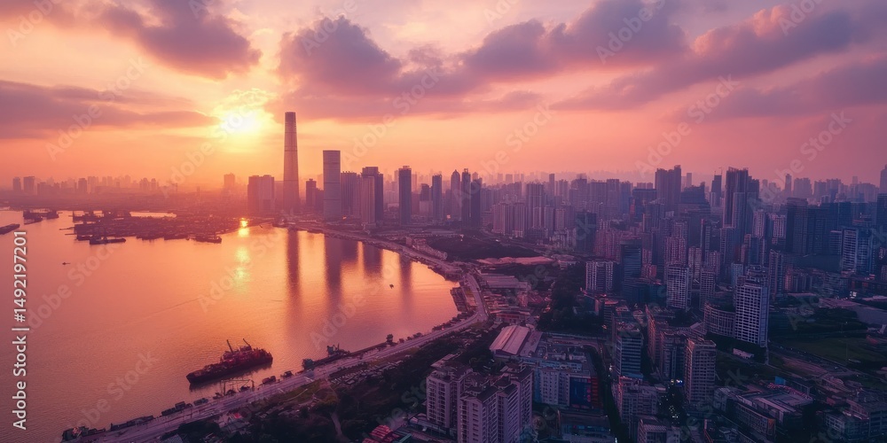 Fototapeta premium How the U.S. tariffs on Chinese goods affect the import-export economy of both countries