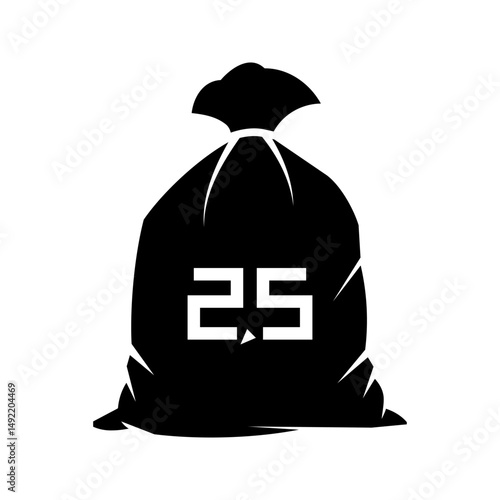 Islamic Zakat Donation Simple Line Icon Logo Symbol	
