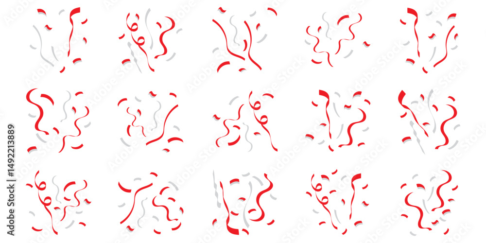 Indonesian Confetti Element Indonesian Confetti Element