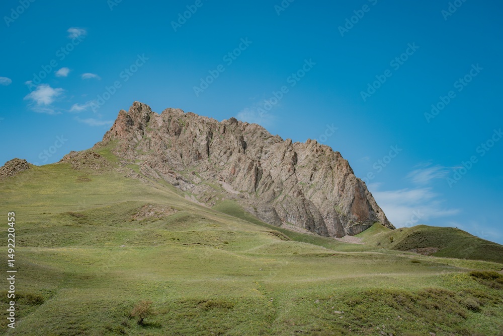 Obraz premium mountain landscape with mountains