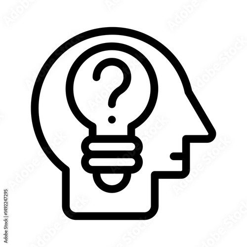 ideas line icon