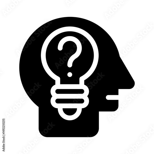 ideas glyph icon