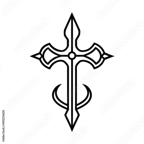 leviathan cross forged by forgotten godsmith