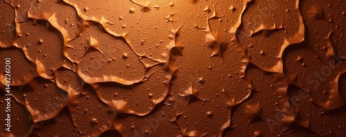 Wallpaper Mural Uniform brown laminate, continuous seamless pattern , texture, simple design, construction Torontodigital.ca