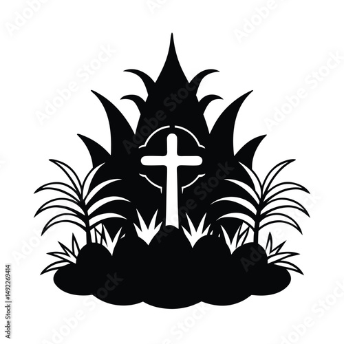 Leviathan Cross Hidden in Alien Jungle