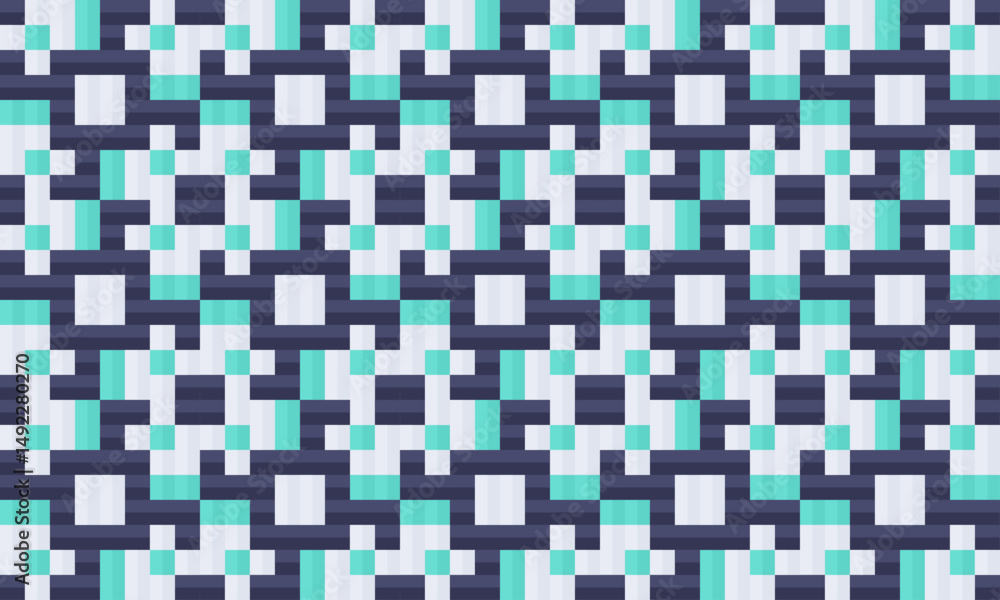 Fototapeta premium seamless traditional woven pattern called Anyaman